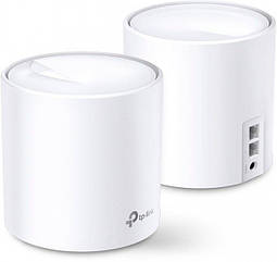 Система Mesh TP-Link DECO X20 (к-т: 2шт.) (AX1800 Домашня Mesh Wi-Fi система) (код 124753)