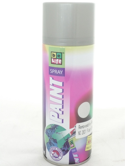 Краска рідкої гуми 400ml Срібло металик "Belife"R2601, фото 1