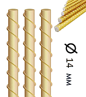 Арматура Композитная d 14мм в прутах по 12м Возможна порезка