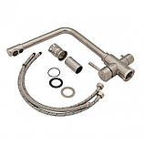 Змішувач для кухні Lidz (NKS) 12 32 020F-13 з підключенням до фільтру, фото 6