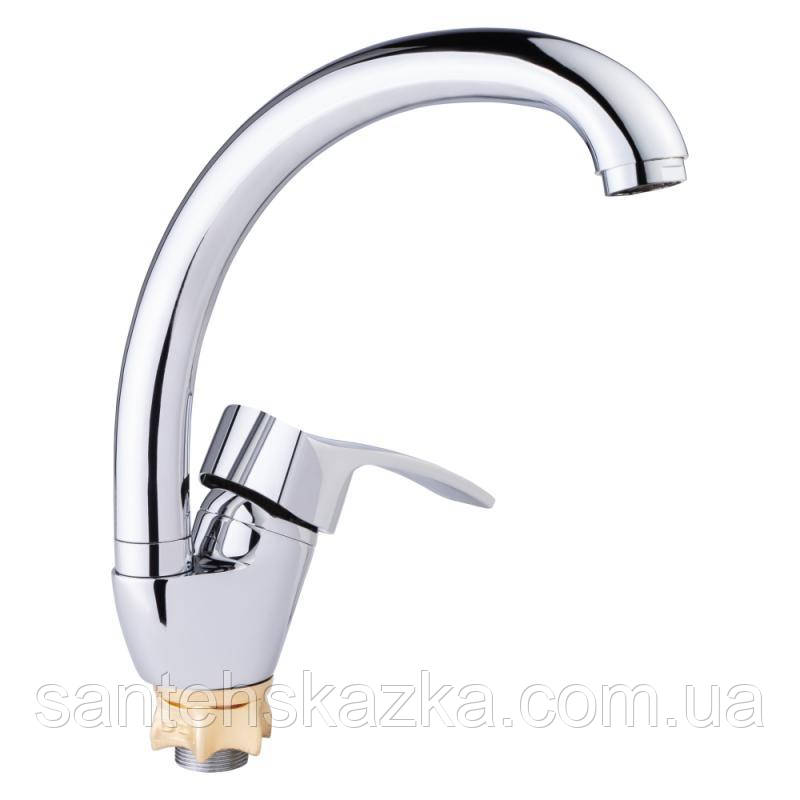 Змішувач для кухні Lidz (CRM) 41 86 008F-3, фото 1