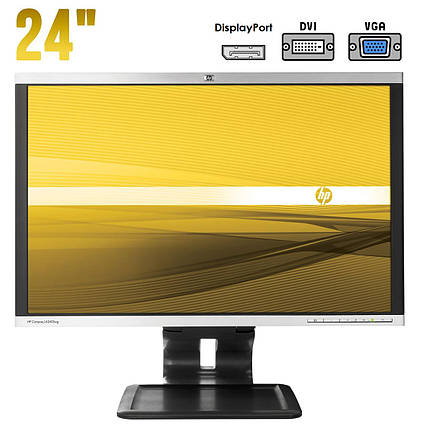 Монітор Б-клас HP Compaq LA2405wg / 24" (1920x1200) TN / DisplayPort, DVI, VGA, USB / VESA 100x100, фото 2