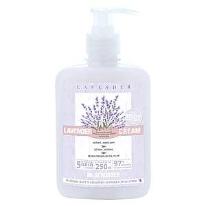 Mr.Scrubber Заспокійливий крем з ефірною олією лаванди Lavender cream 250 ml