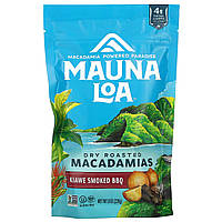 Mauna Loa, Dry Roasted Macadamias, барбекю с копченым киаве, 226 г (8 унций) Киев