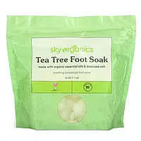 Sky Organics, Tea Tree Foot Soak, средство для ног, 1 фунт (16 унций) Киев