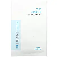 Scinic, The Simple Soothing Gauze Beauty Mask, pH 5,5, 1 маска Киев