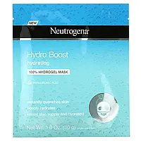 Neutrogena, Hydro Boost, увлажняющая косметическая маска, 1 маска для одноразового использования, 30 г (1,0