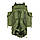 Тактичний туристичний рюкзак 75 літрів олива Кордура 900 ден. Армія риболовля туризм 155 SP, фото 7