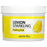 Secret Key, Пилинг-пилинг с лимонным соком, 70 салфеток, 130 мл (4,39 жидк. Унции) Киев