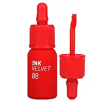 Peripera, Тинт для губ Ink Velvet, 08 Sellout Red, 4 г (0,14 унции)