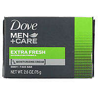 Dove, Men + Care, мыло для тела и лица, свежесть, 75 г (2,6 унции) Киев