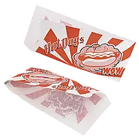 Паперовий пакет куточок Hot-Dogs WOW 190х85 мм