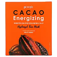 Petitfee, Cacao Energizing Hydrogel Face Mask, 5 Pack, 1.12 oz (32 g) Киев