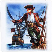 Магніт Піратський капітан із шаблею