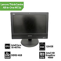 Моноблок Lenovo ThinkCentre All-in-One M73z (Core i5-4570s / 4GB / SSD 120 Gb)