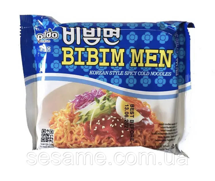 Локшина швидкого приготування в корейському стилі Bibim Men PALDO 130 г