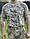 Футболка військова тактична армійська камуфляжна піксельна для армії ЗСУ бавовна, фото 2