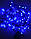 Гірлянда матова LED Синя 100, фото 2