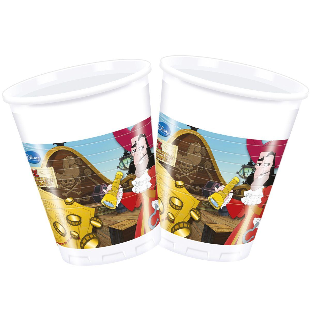 Стакани Пірат Джейк 8 од (Прокос)