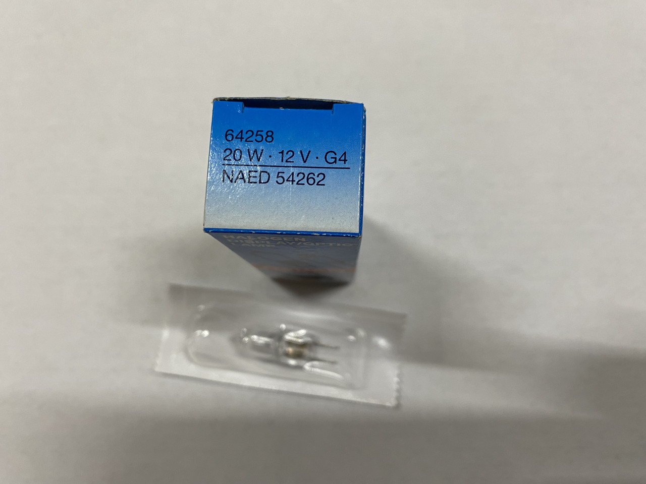 Лампа галогенная Osram 12v20w цоколь G4 типа КГМ 64258 - фото 2 - id-p1677864387