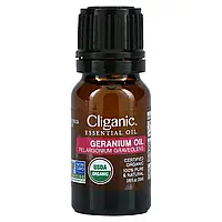 Cliganic, 100% чистое эфирное масло, герань, 10 мл (0,33 жидк. Унции) Киев