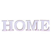Літери HOME білі