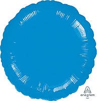 Шар фольга круг 18" синий