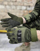 Рукавиці з пальцями (зелені) ТУРЕЧЧИНА, фото 1