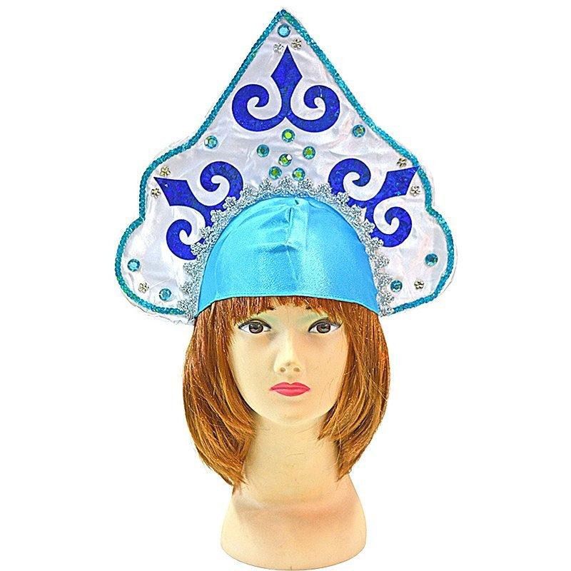 Кокошник карнавальний зі стразами