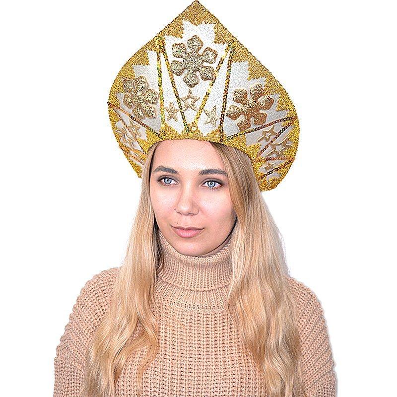 Кокошник Королеви (золотий)