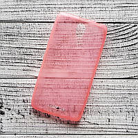 Чехол Lenovo A5000 накладка для телефона силиконовый розовый