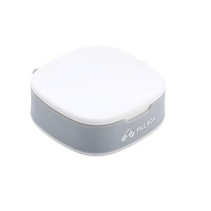 Таблетниця пластикова 8332 7.7х7.7х2.9 см біла ID 4415852