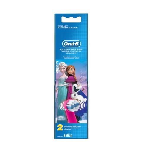Змінні насадки Крижане серце до електричної зубної щітки ORAL-B BRAUN II EB10S 2 шт