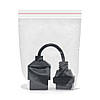 Перехідник для сканера Toyota 17 pin на OBD-2 (16pin), фото 7