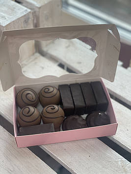 Коробочка шоколадних цукерок та зефіру, ТМ Солодка мрія, 250 грамів
