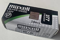 Батарейка Maxell SR626SW 377 1,55В дискова 1шт