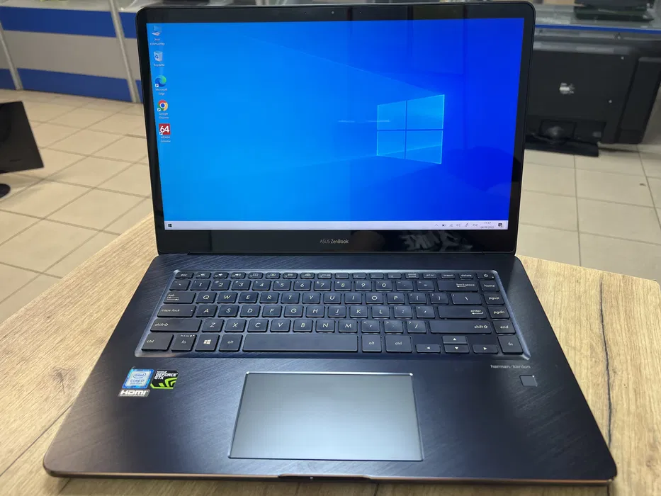 Ноутбук Asus Zenbook UX580G 15.6" IPS 4K Touch i7 8750H/16gb/512SSD/GTX1050