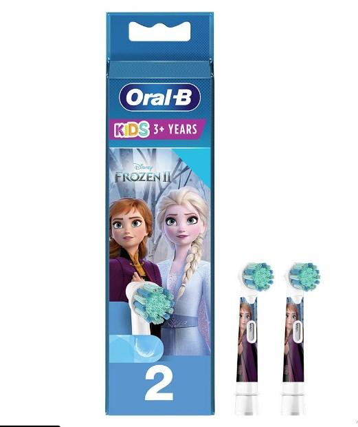 Змінні насадки Крижане серце до електричної зубної щітки ORAL-B BRAUN II EB10S 2 шт