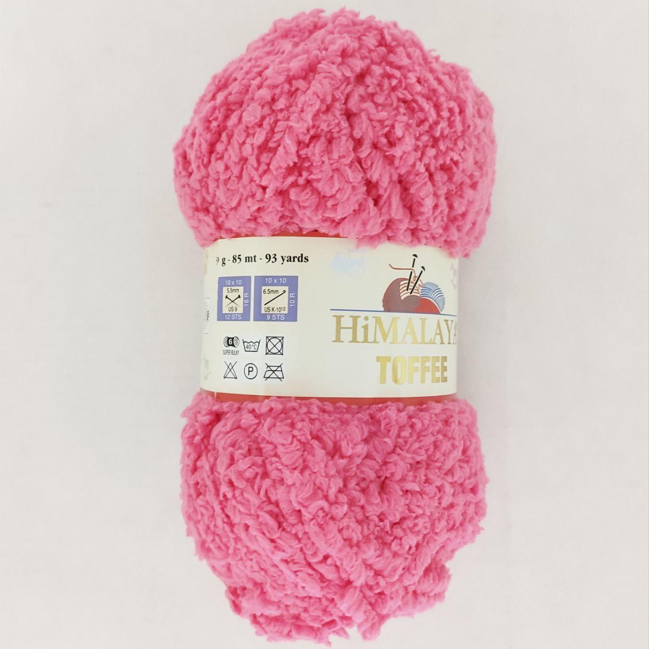 Плюшева пряжа Toffee Baby Тофі Himalaya Туреччина, різні кольори., Рожевий