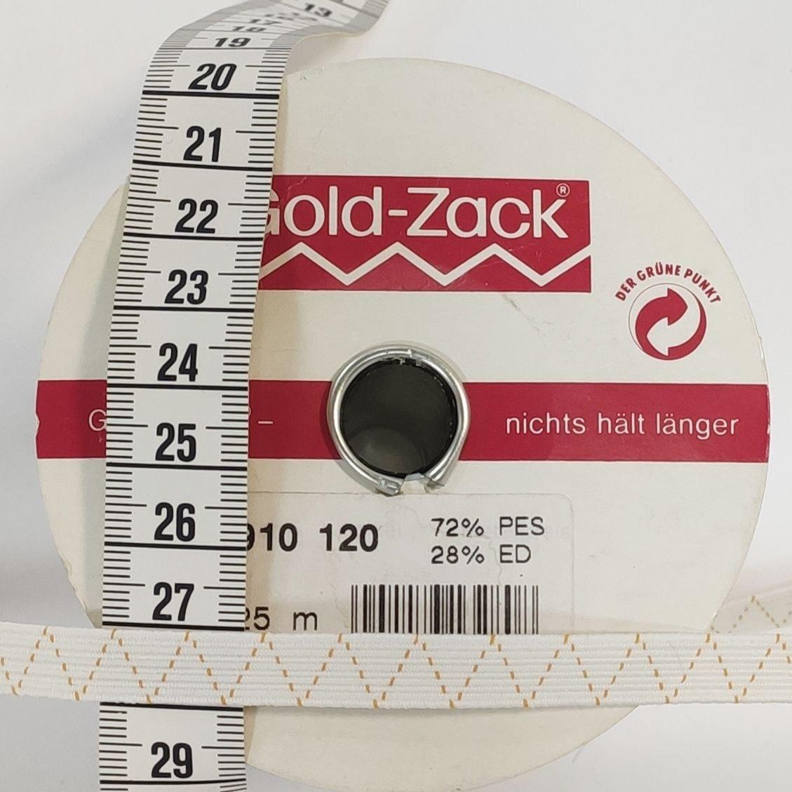 Плоска гумка 9 мм Gold-Zack від Prym Ціна за 1 метр