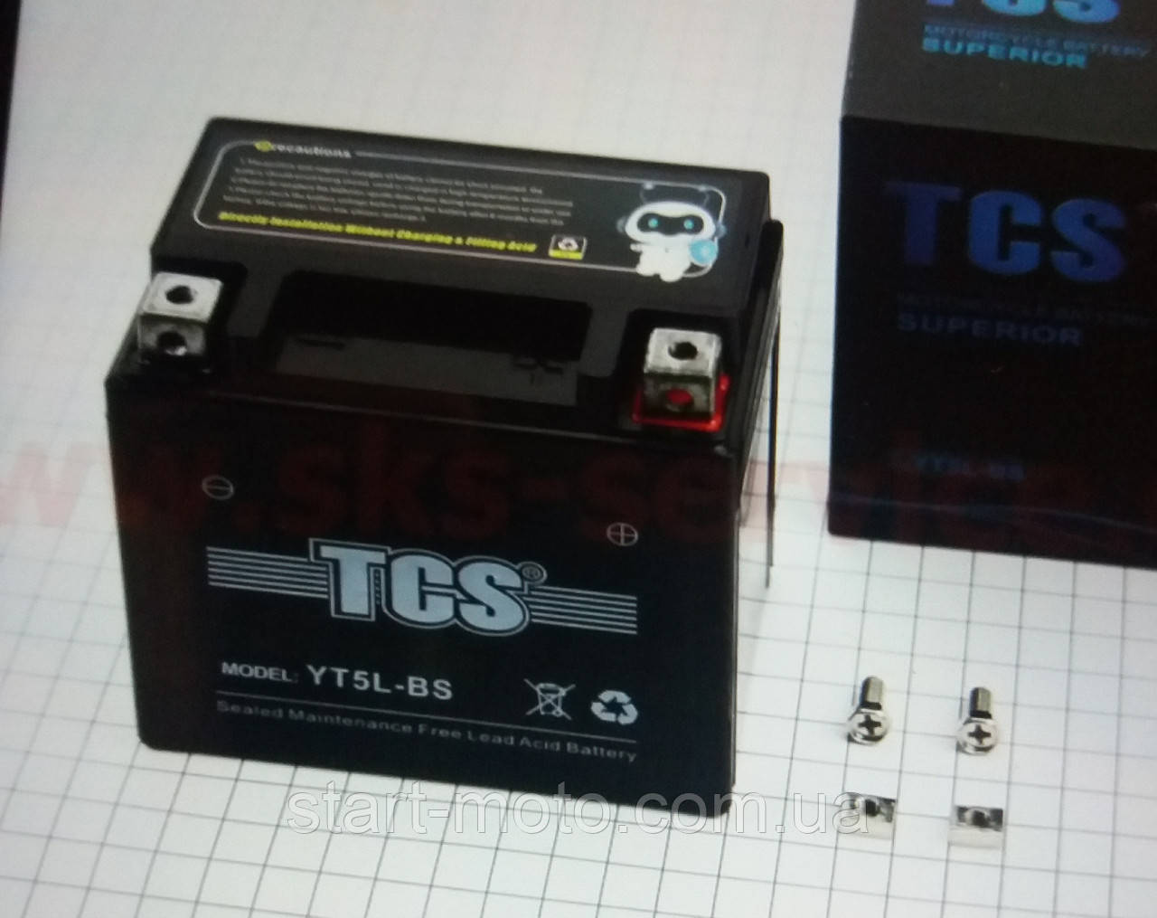 12 V 5 Ah акб гелевий mod:UT5L-BS (L113*W70*H107mm) TCS 2022