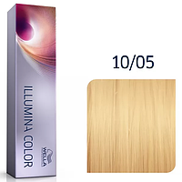 Краска для волос Wella ILLUMINA Color 60мл. 10/05 яркий блонд натуральный махагоновый