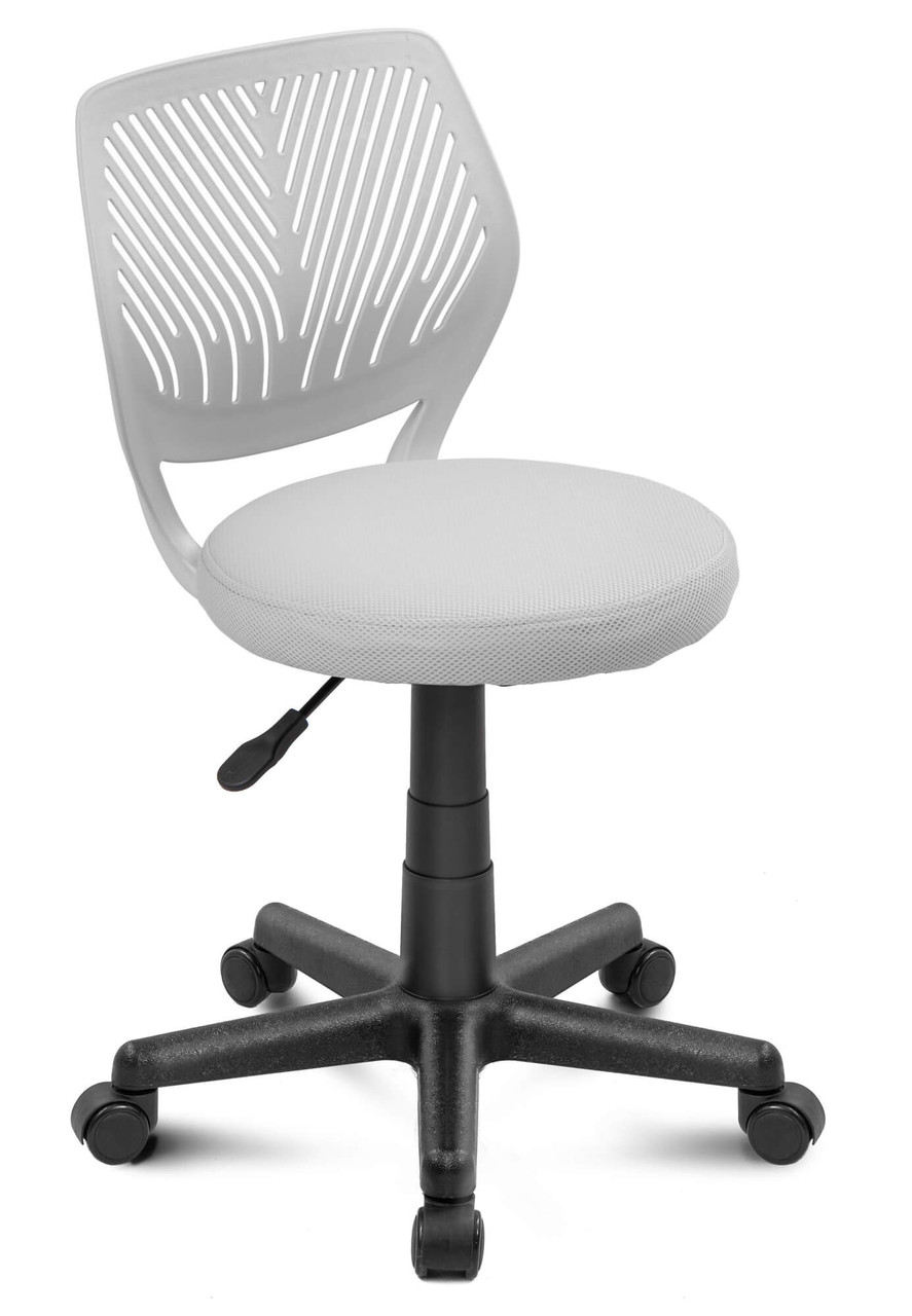 Офисное кресло со спинкой Smart светло-серый - фото 1 - id-p1664159203