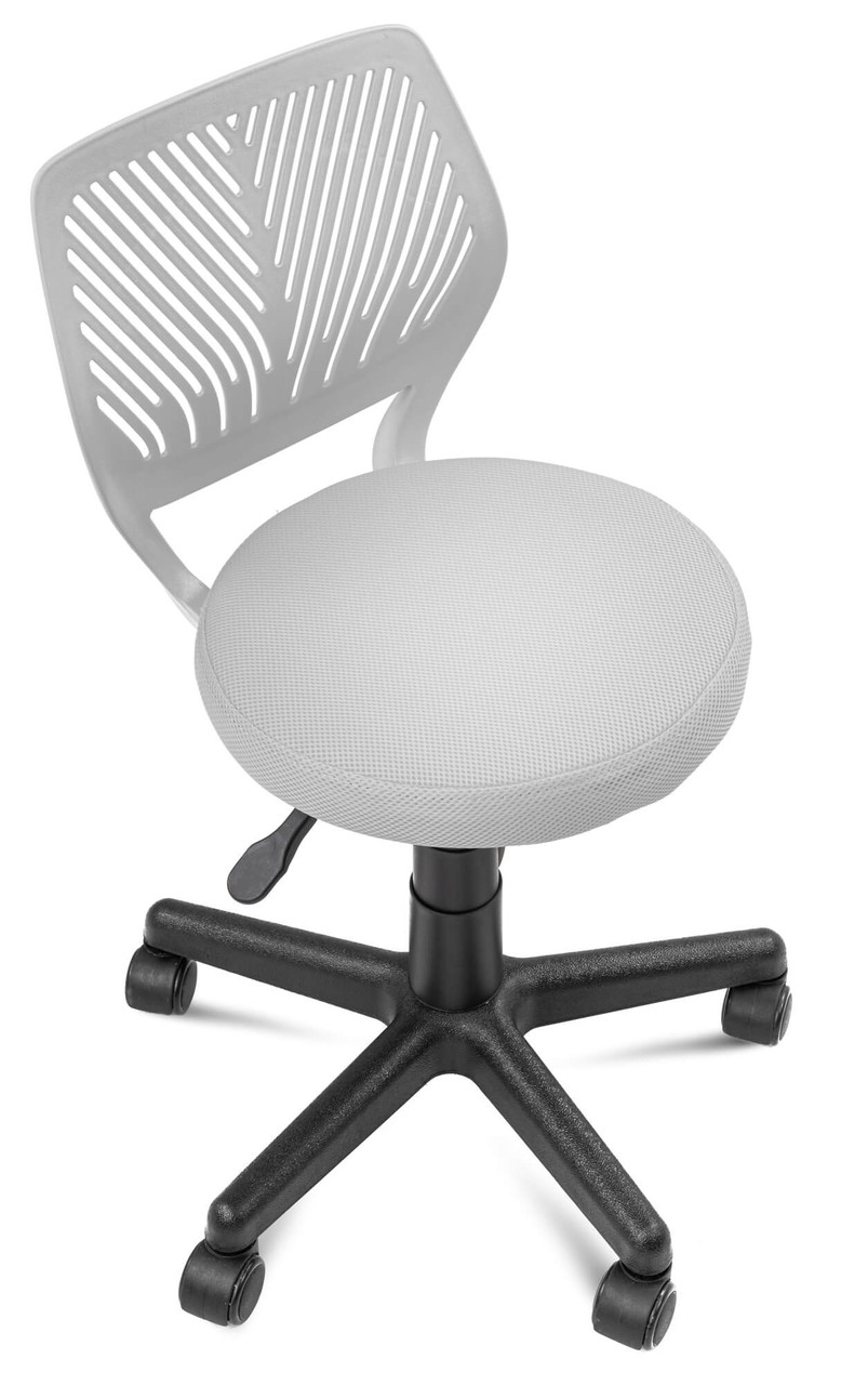 Офисное кресло со спинкой Smart светло-серый - фото 5 - id-p1664159203