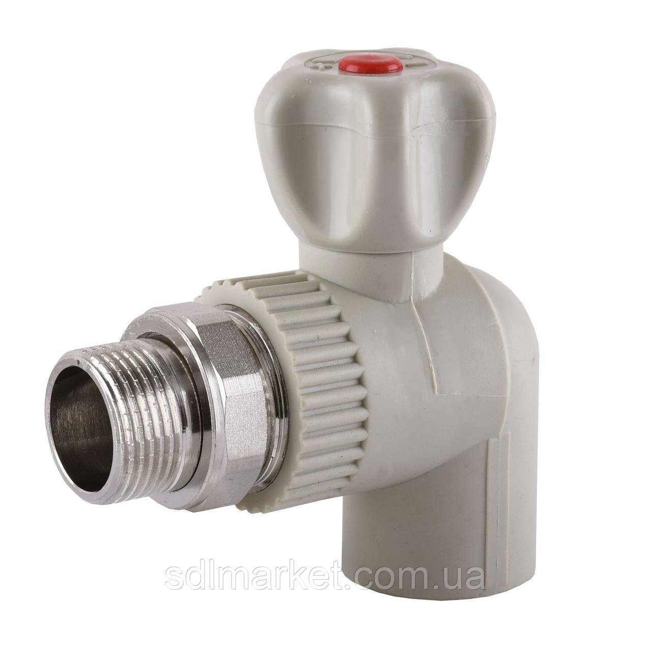 Кран Радиаторный Угловой Vsplast PPR Ф20x1/2″ 2026 — Купить Недорого на ...