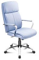 Офисный стул King голубой