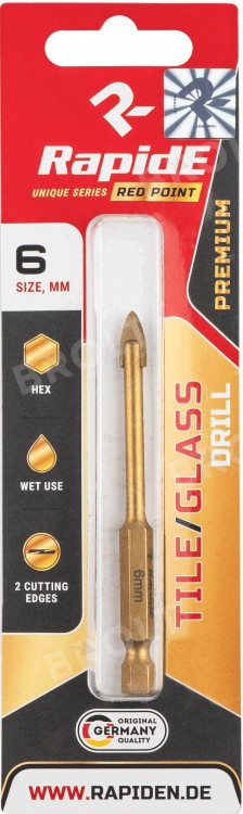 Свердло плитка та скло PREMIUM 12 mm (НФ-00000993)