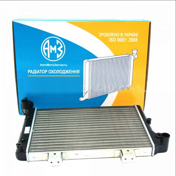 Радіатор охолодження 2106 (алюм) АМЗ