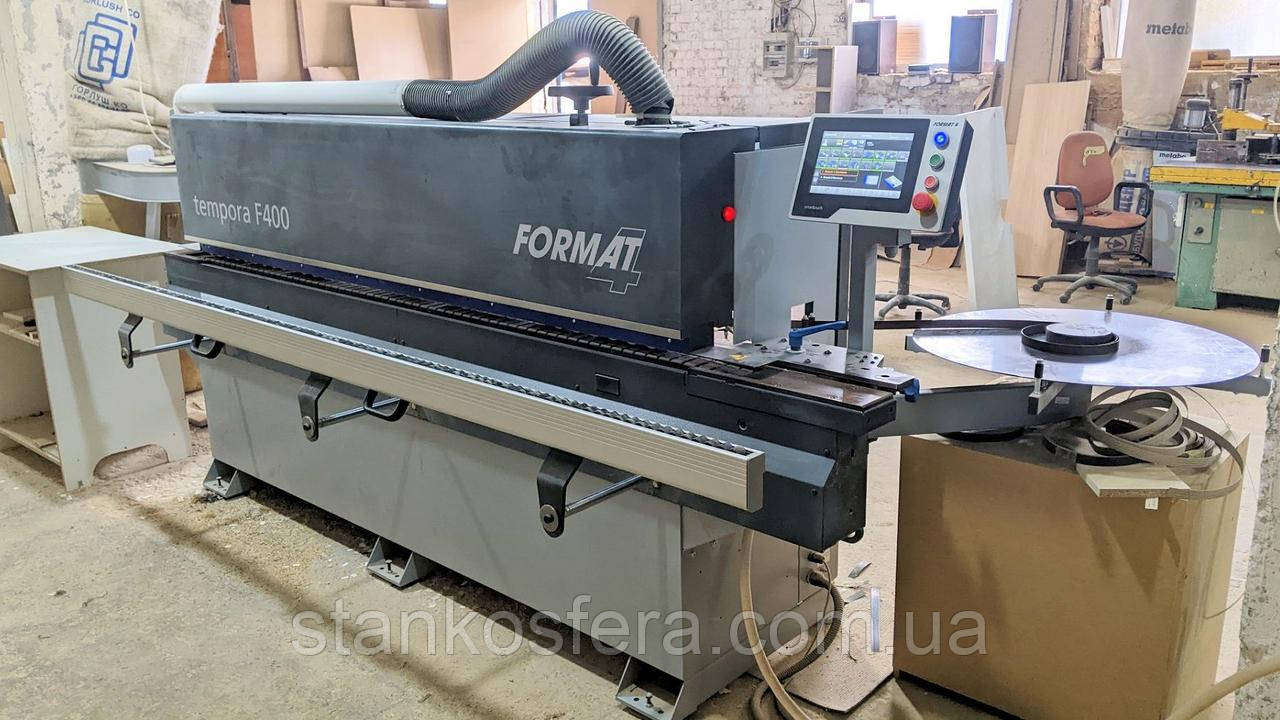 Кромкооблицовочный станок с прифуговкой Format4 Tempora F400 45.03 m ...