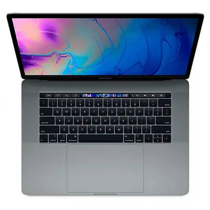 Ноутбук Apple MacBook Pro 15" 512GB (MPTT2) Touch Bar Space Gray Б/У, фото 2